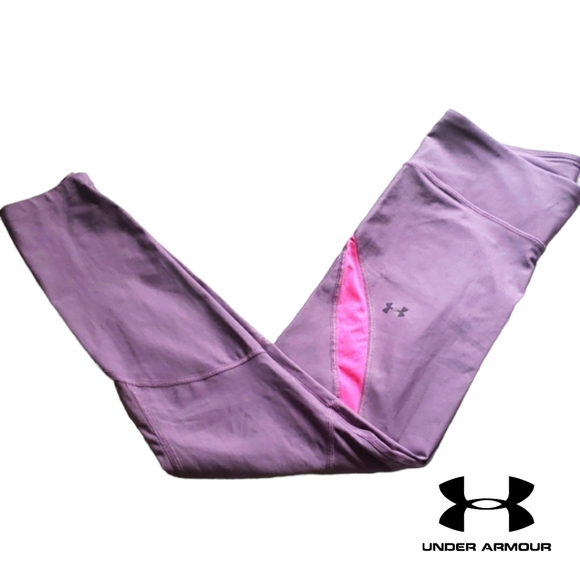 Under Armour Pants - *2 for 15*  Under armour purple fitted leggings